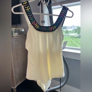 NWT Mara Hoffman Beaded Swimsuit, medium